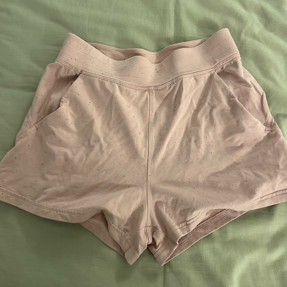 Lululemon sweat-short pink speckled (M/L)